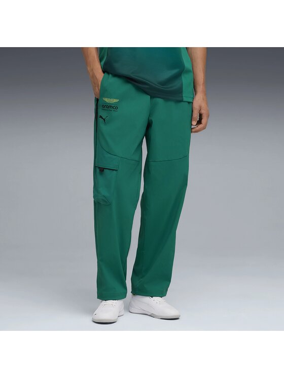 Puma Puma Spodnie dresowe 634445 Zielony Regular Fit