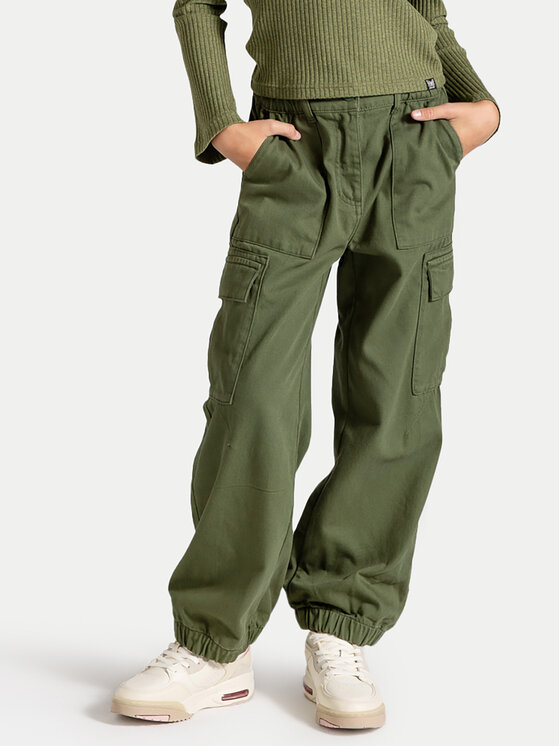 Coccodrillo Coccodrillo Штани з тканини ZC4119101MGJ Зелений Regular Fit