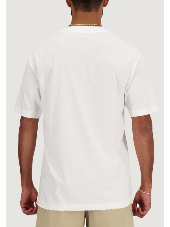 New Balance New Balance T-Shirt MT41509 Λευκό Shirt Fit