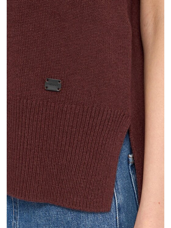 Trussardi Trussardi Cardigan M7416001131N036 Marrone Regular Fit