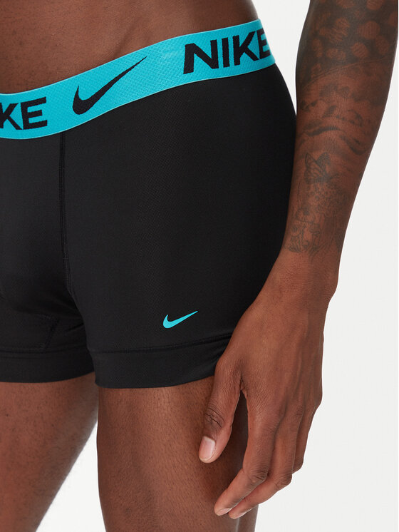 Nike Nike Komplektas: 3 poros trumpikių 0000KE1224 Juoda