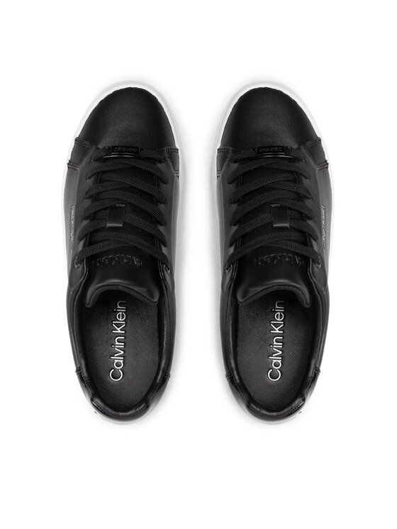 Calvin Klein Calvin Klein Αθλητικά Vulc Lace Up Nano Fox-Lth HW0HW01066 Μαύρο