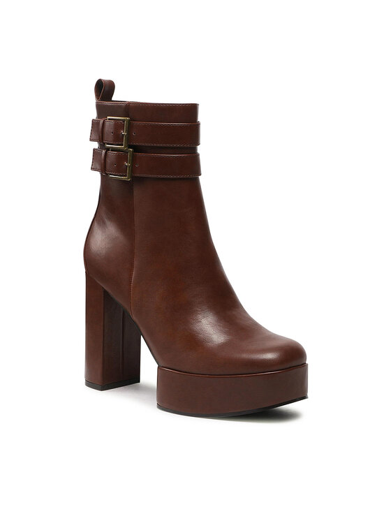 Jenny Fairy Jenny Fairy Stiefeletten PLATFORM-01KW Braun
