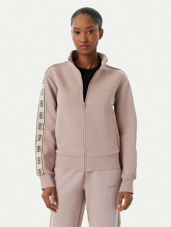 Guess Bluză Britney V2YQ16 KB3P2 Roz Regular Fit