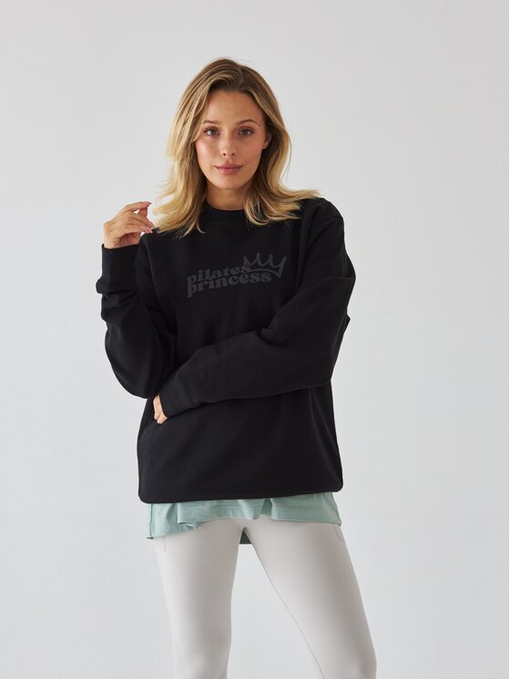 BeShaped BeShaped Bluza Pilates Princess Czarny