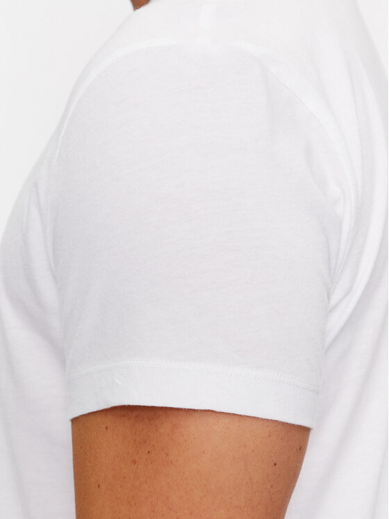 Gant Gant Set de tricouri﻿ C-Neck 2 Pack 900002008 Alb Regular Fit