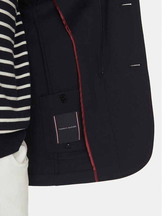 Tommy Hilfiger Tommy Hilfiger Sacou MW0MW39188 Bleumarin Regular Fit