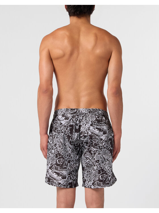 PHILIPP PLEIN PHILIPP PLEIN Kąpielówki 30467 Czarny