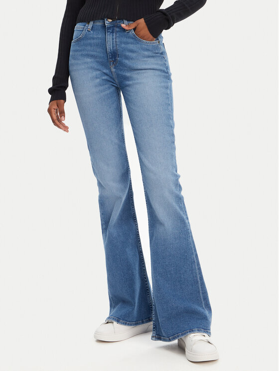Lee Lee Farmer Breese L32YROEU Kék Flare Fit