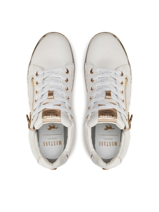 Mustang Mustang Sneakersy 1300312 Biela