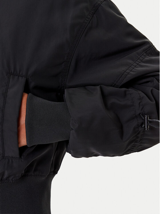 adidas by Stella McCartney adidas by Stella McCartney Bomberjacke True Nature JF6030 Schwarz Loose Fit