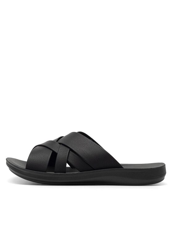 Lanetti Lanetti Ciabatte MSS20505-02 Nero