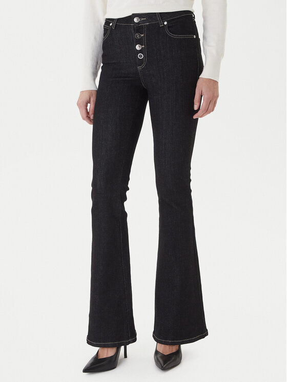Gaudi Gaudi Farmer 521BD26006 Fekete Flare Fit