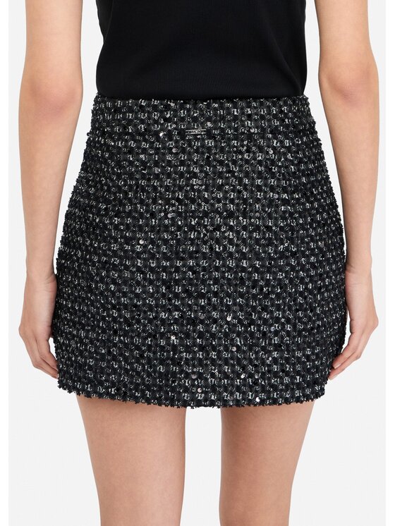 Liu Jo Liu Jo Minigonna UF5146D026722222 Nero Regular Fit