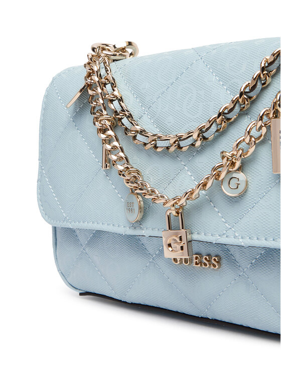 Guess Guess Ročna torba HWGG99 12200 Svetlo modra