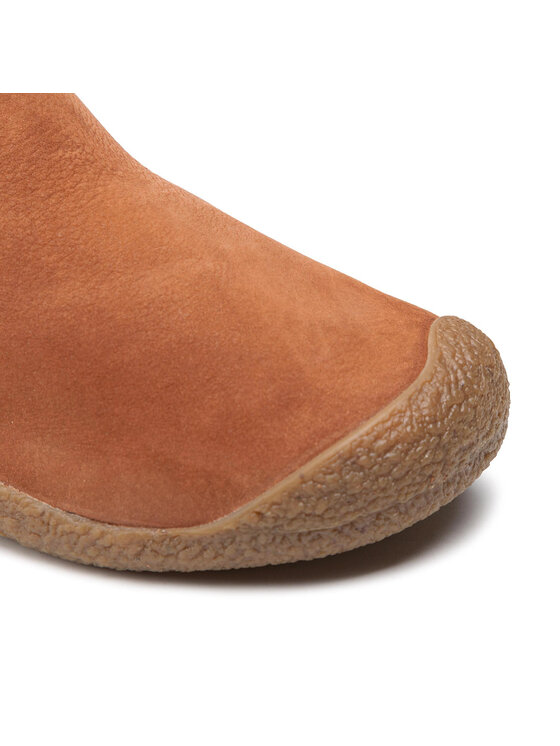 Keen Keen Kotníková obuv s elastickým prvkem Mosey Chelsea Leather 1026826 Hnědá