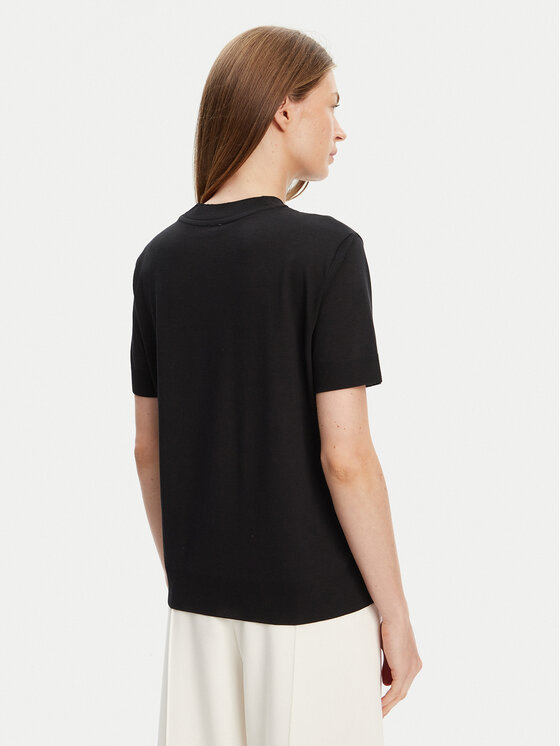 Calvin Klein Calvin Klein T-Shirt LV044B206G Czarny Regular Fit