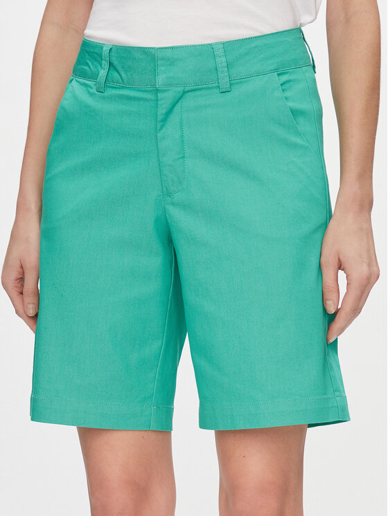 Kaffe Kaffe Pantaloncini di tessuto Lea 10505457 Verde Regular Fit