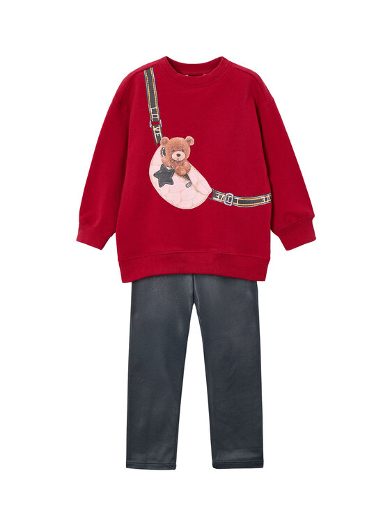 Mayoral Mayoral Set Sweatshirt und Leggings 4727 Bunt Regular Fit