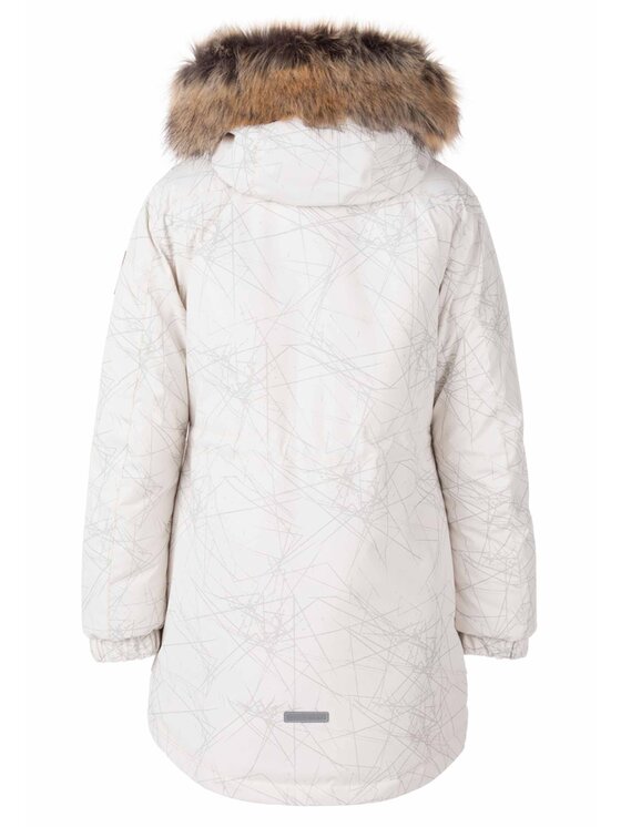 Lenne Lenne Kurtka anorak 22361-1017 Biały Basic Fit