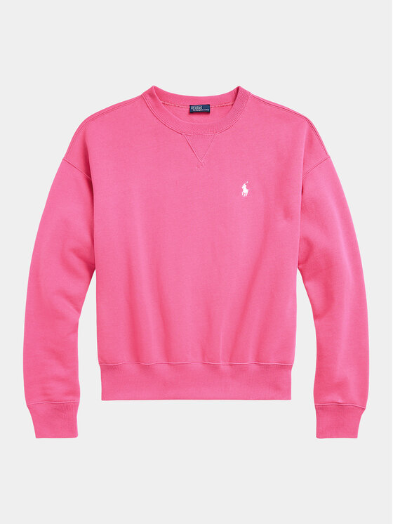 Polo Ralph Lauren Polo Ralph Lauren Majica dugih rukava Bubble Cn Pp 211936820002 Ružičasta Regular Fit