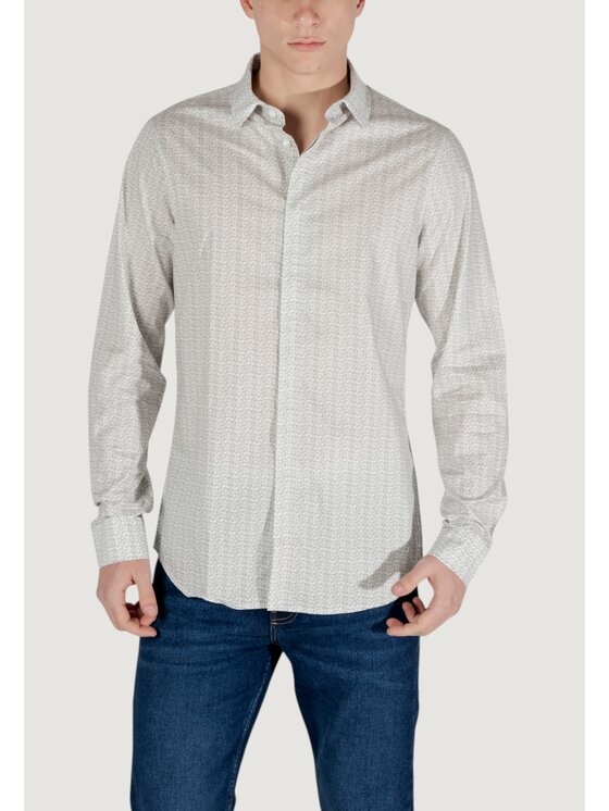 Armani Exchange Armani Exchange Koszula XM000625 AF13184 Biały To Fit