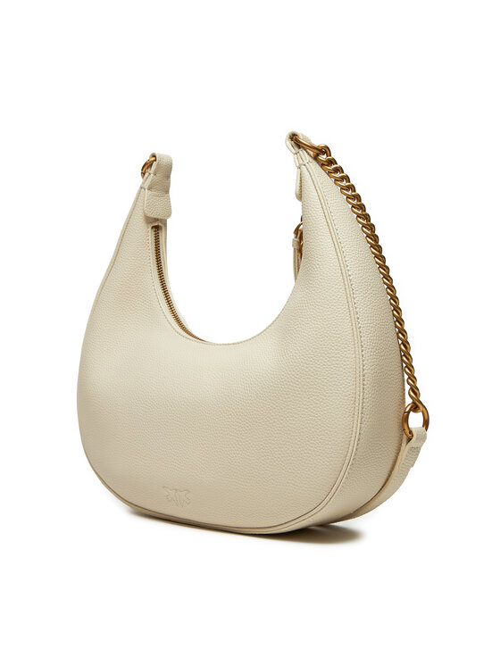 PINKO PINKO Τσάντα Brioche Hobo Classic AI 24-25 PLTT 101526 A29Q Εκρού