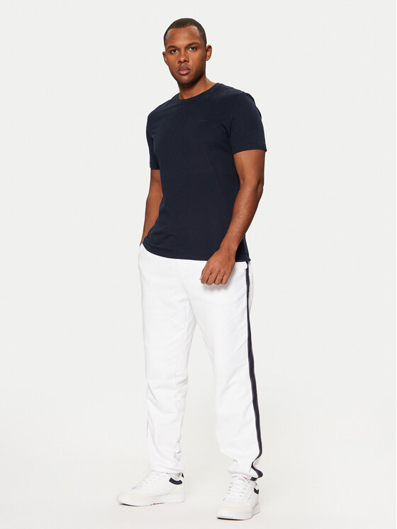 Tommy Hilfiger Tommy Hilfiger Spodnie dresowe MW0MW37477 Biały Regular Fit