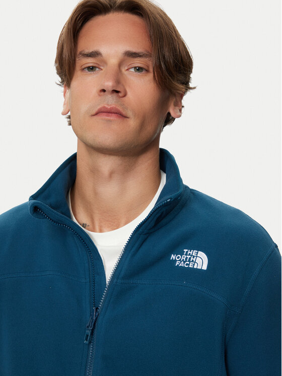 The North Face The North Face Fleecová mikina Glacier NF0A855X Tmavomodrá Regular Fit
