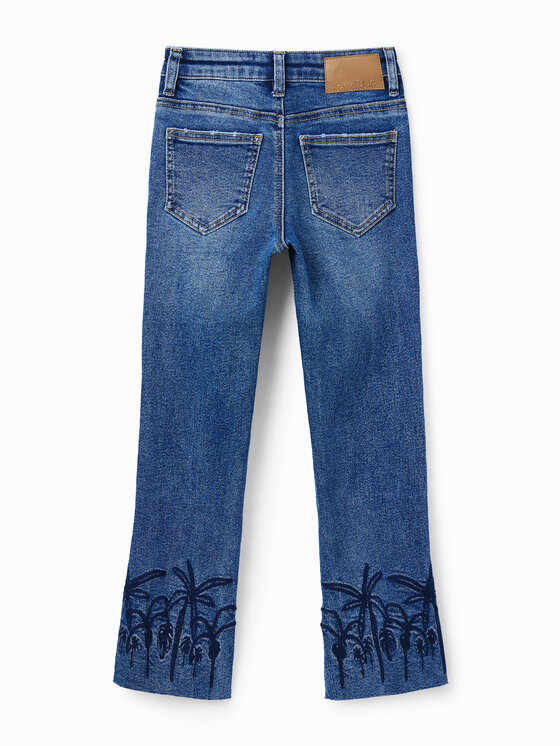 Desigual Desigual Jeansy 23SGDD06 Szary Regular Fit