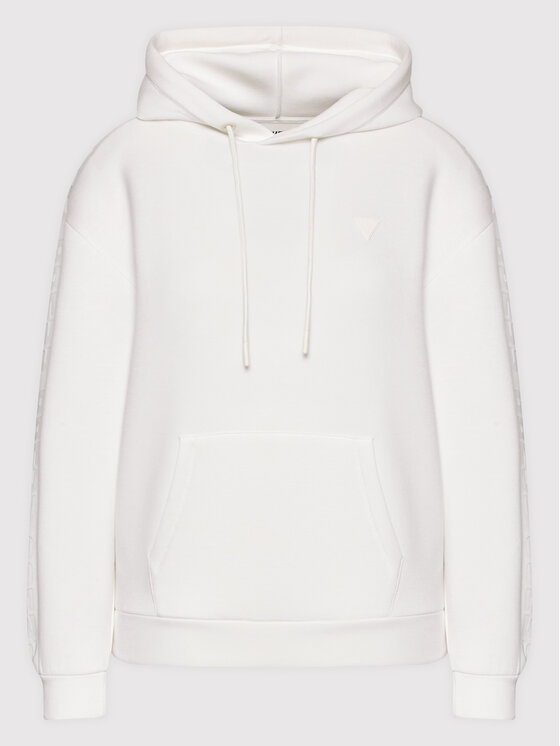 Guess Guess Суитшърт Brenda V2YQ18 K7UW2 Бял Regular Fit