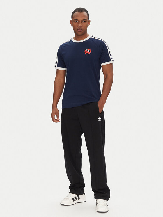 adidas adidas T-Shirt JP0984 Tmavomodrá Slim Fit