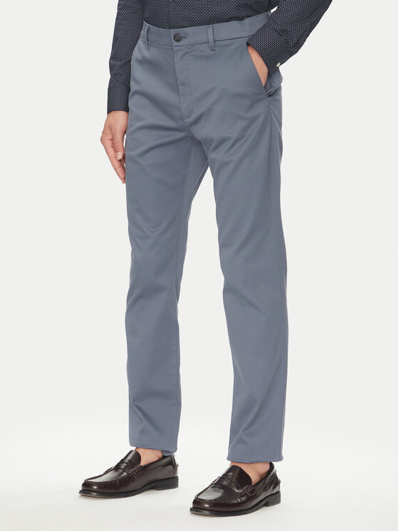 Calvin Klein Calvin Klein Chino kalhoty LV040EM633 Šedá Slim Fit