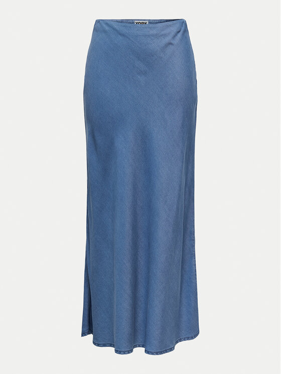 ONLY ONLY Maxi sukňa Chigo 15338281 Modrá Regular Fit