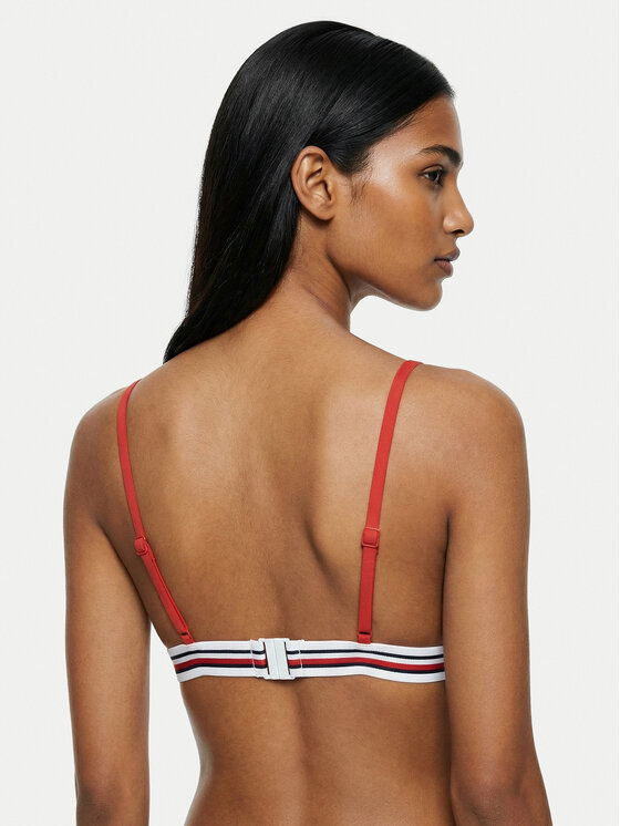 Tommy Hilfiger Tommy Hilfiger Bikini-Oberteil Cheeky UW0UW06350 Rot