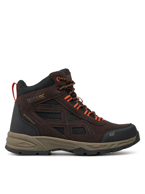 Regatta Regatta Trekking čevlji VendeavorSuede Bt RMF836 Bordo rdeča