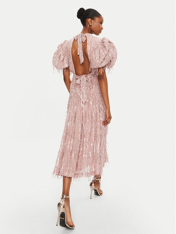 ROTATE ROTATE Coctailkleid 1140421922 Rosa Slim Fit
