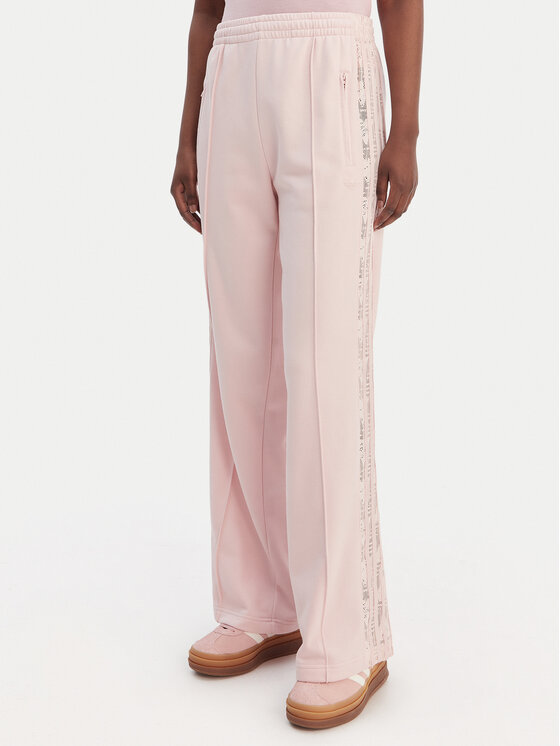 adidas adidas Pantaloni da tuta Firebird Lace KC6444 Rosa Loose Fit
