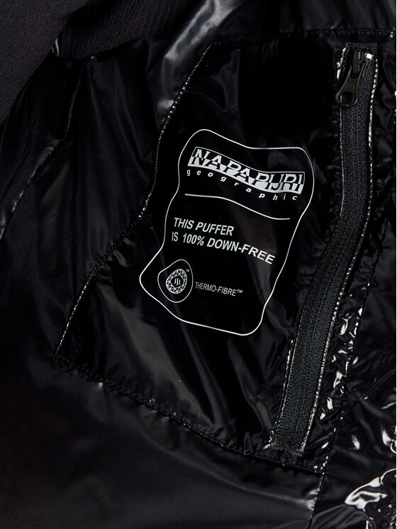 Napapijri Napapijri Giubbotto invernale A-Glane NP0A4HZ5 Nero Regular Fit