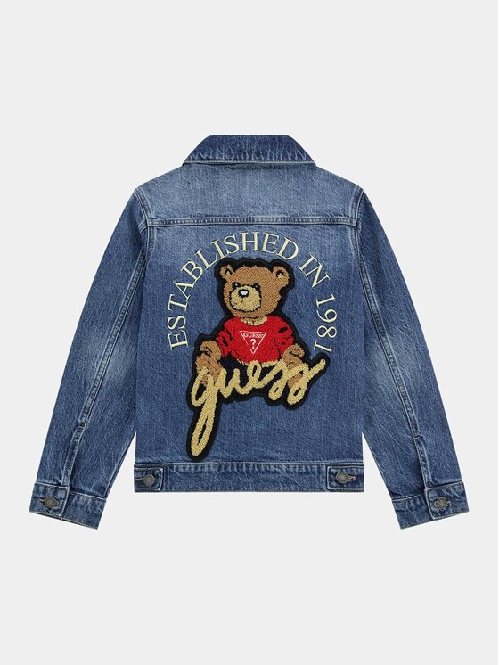 Guess Kids Guess Kids Kurtka przejściowa 173777 Niebieski Classic Fit