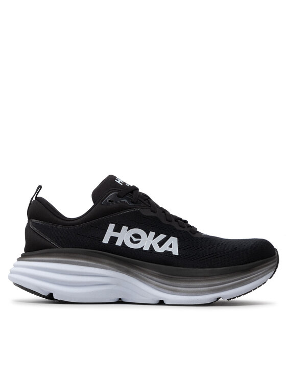 Pantofi pentru alergare Hoka M Bondi 8 Wide 1127953 Negru