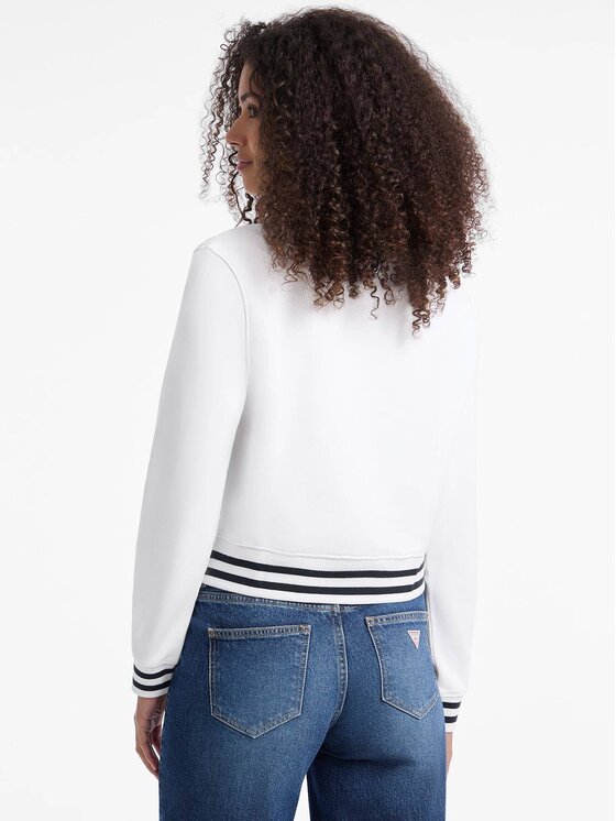 Guess Jeans Guess Jeans Μπλούζα 176101 Λευκό Classic Fit