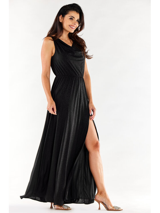 Awama Awama Abito da sera A553 Nero Basic Fit