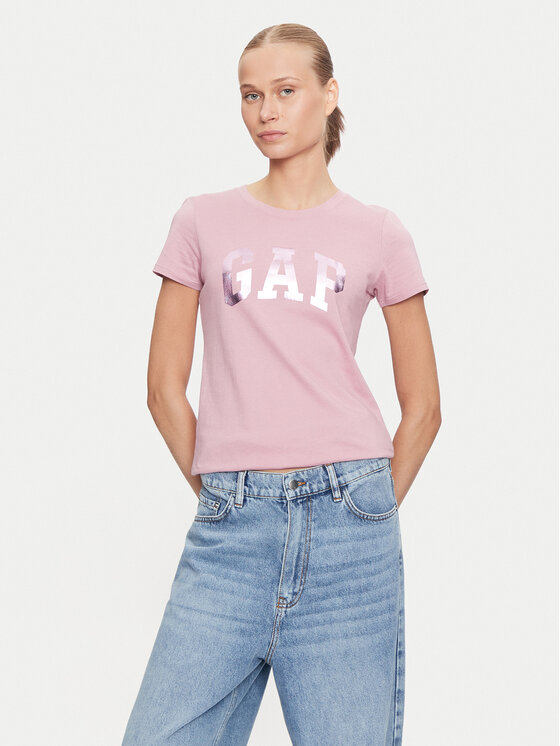 Gap Gap Футболка 417797-13 Рожевий Regular Fit