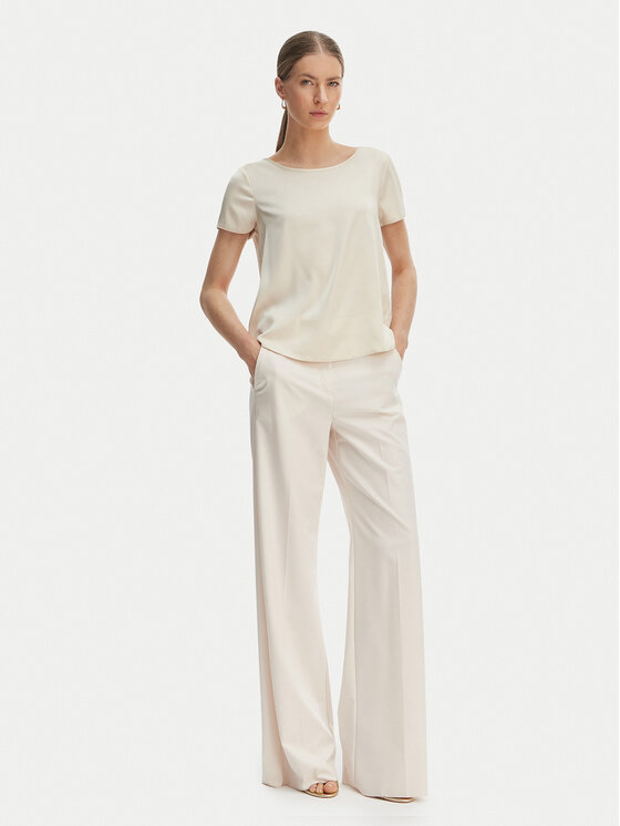 Rinascimento Rinascimento Bluza CFC0127880003 Bež Regular Fit