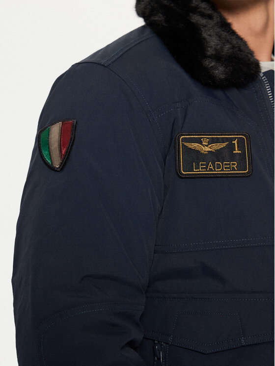 Aeronautica Militare Aeronautica Militare Bomber 242AB2106CT3151 Blu scuro Regular Fit
