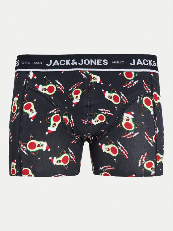 Jack&Jones Jack&Jones Set od 3 para bokserica Merry X-Mas 12266602 Šarena