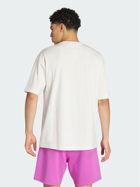 adidas adidas T-Shirt 167803 Biały Loose Fit