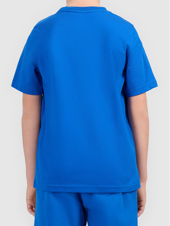 4F 4F T-Shirt 4FJWAW26TTSHM3507-36S Niebieski Active Fit