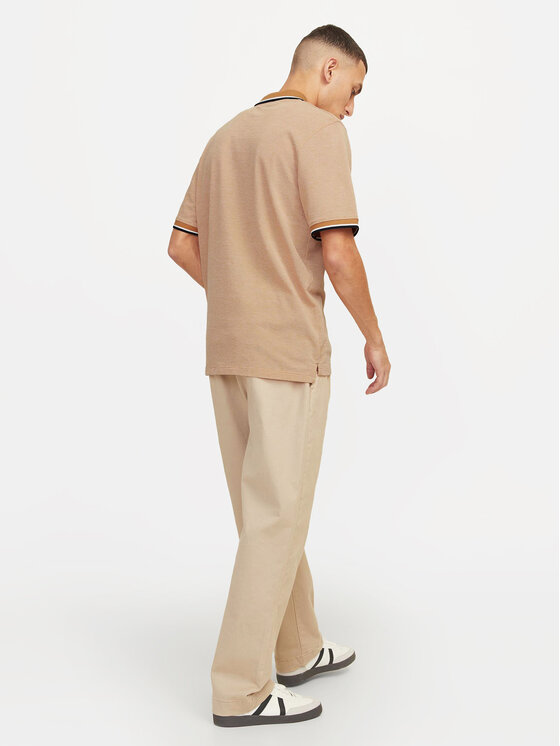 Jack&Jones Jack&Jones Polo Bluwin 12169064 Narančasta Regular Fit